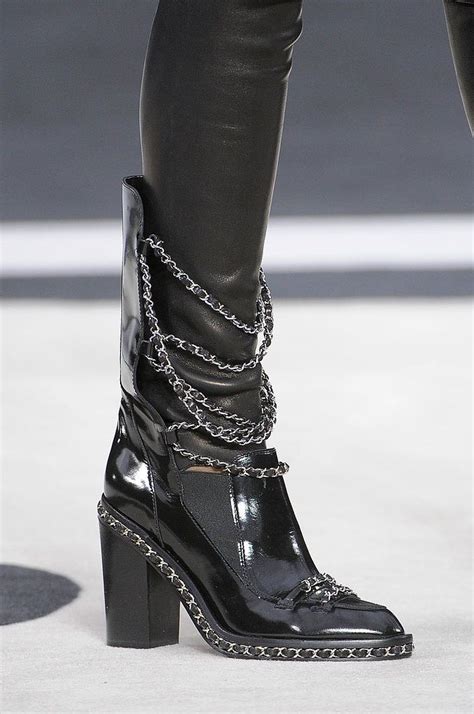 buy chanel chain boots|chanel high heel boots.